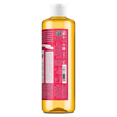 Dr. Bronner's Magic Pure Castile Liquid Soap Bodywash - Rose - 16 fl oz: Whole Body, Recommended for Normal to Dry Skin