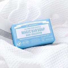 Dr. Bronner's All-One Pure-Castile Magic Bar Soap - Unscented - 5oz: Cleansing, Whole Body Use, Normal Skin