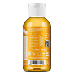Dr. Bronner's Magic Pure Castile Liquid Soap Hand & Bodywash - Citrus - 2 fl oz: Vegan, Ethyl Alcohol-Free, Non-Toxic, Whole Body
