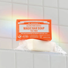 Dr. Bronner's All-One Pure-Castile Magic Bar Soap - Tea Tree - 5oz