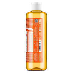 Dr. Bronner's Magic Pure Castile Liquid Soap Bodywash - Tea Tree - 16 fl oz: Paraben-Free, Vegan, For Normal Skin