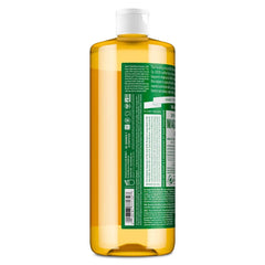 Dr. Bronner's Magic Pure Castile Liquid Soap Bodywash - Almond - 32 fl oz: Paraben-Free, Vegan, Whole Body Use