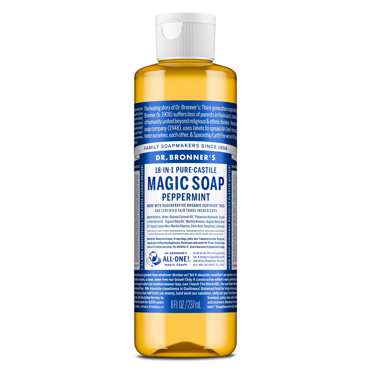 Peppermint - Pure-Castile Magic Soap