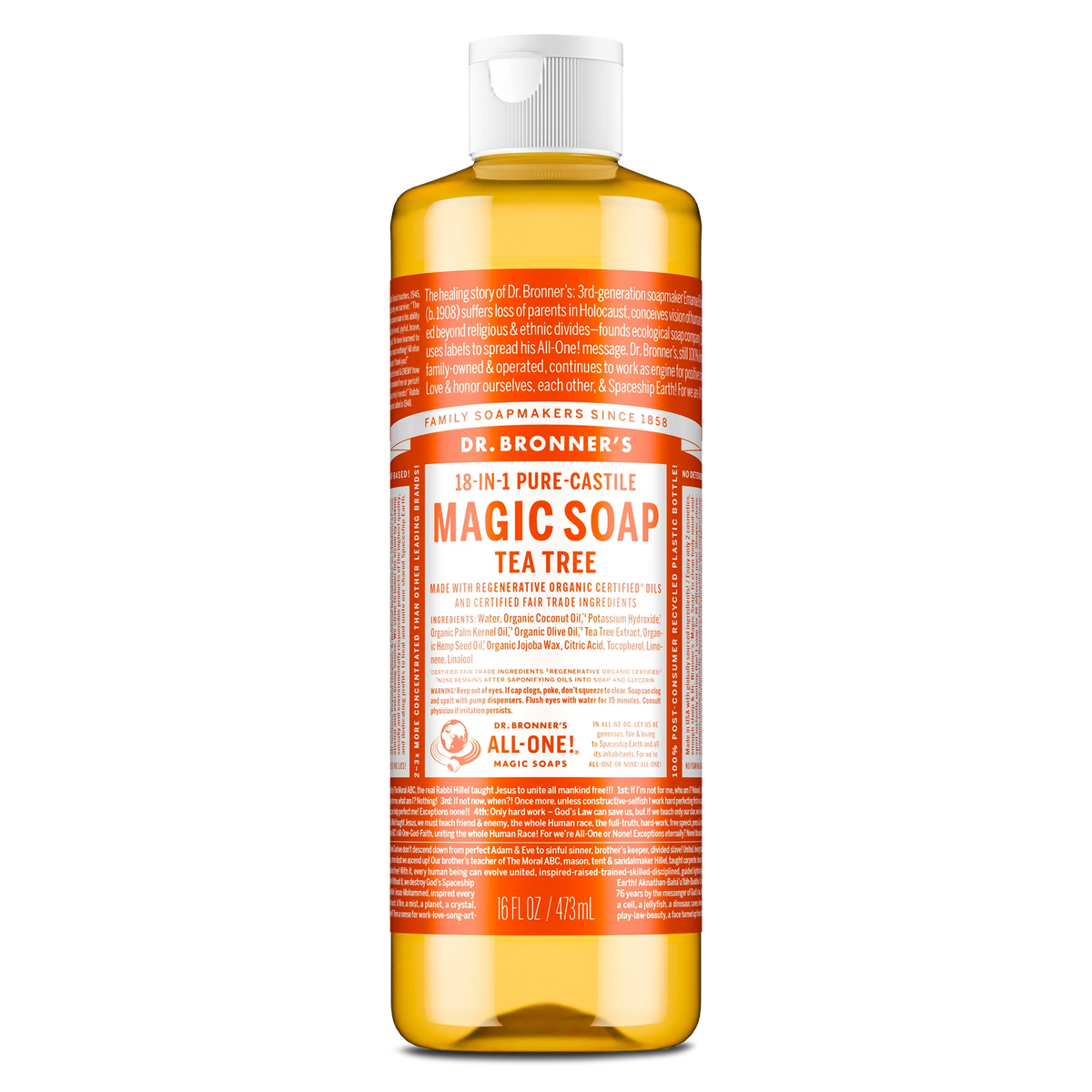 Tea Tree - Pure-Castile Magic Soap